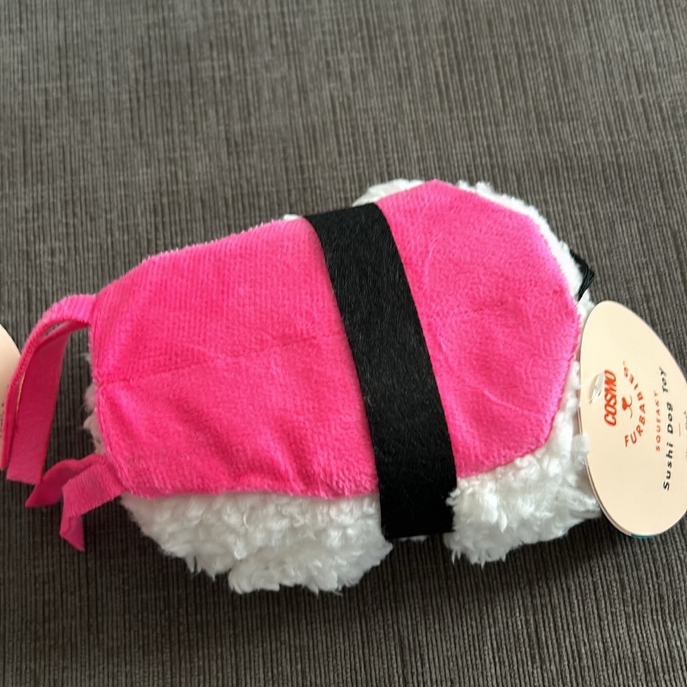 COSMO FURBABIES Sushi Dog Toys Squeaker - buyers choice - Picture 5 of 7